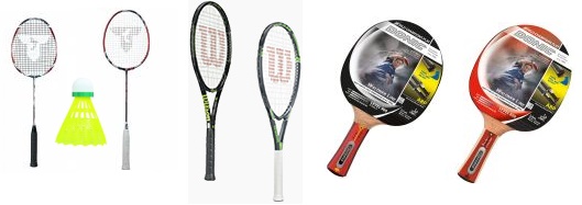 badminton, tenis